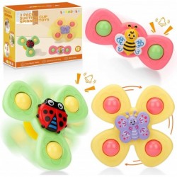 Baby Toys for Toddler 1 2 3 - Suction Cup Spinner Toys for Baby Boy Girl Gifts | Fidget Baby Infant Toys 6 to12 12-18 Months ...