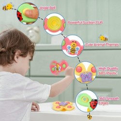 Baby Toys for Toddler 1 2 3 - Suction Cup Spinner Toys for Baby Boy Girl Gifts | Fidget Baby Infant Toys 6 to12 12-18 Months ...