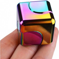 Fidget Toys Fidget Cube for Adults Metal Spinner Desk Toys Sensory Fidget Toys Relaxing Small Anxiety Toys Autism ADHD Stress...