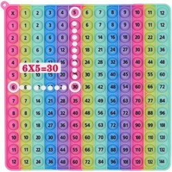 EK-Memory-Fish 12X12 Multiplication Game Table with Numbers Fidget Math Toys Create Various Math Operations to Make Learning ...