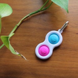 Simpl Dimpl - Blue/Pink - Simpl Dimpl - Simple Dimple - Blue/Pink Office & Desk Toys for Ages 3 to 12 $18.98 Fidget Toys