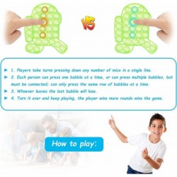 Pop Fidget Sensory Toy Popit Bubble Fidgets 2 pk Push Popping Popper Cheap Silicone Stress Anxiety Relief Squeeze Toys Glow i...