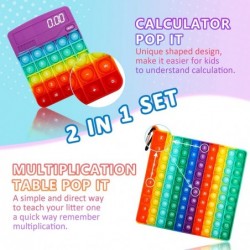 Multiplication Pop It & Fidget Calculator for Kids Poppets Fidgets Learning Toys Math Pop It Board Game Multiplication Table ...