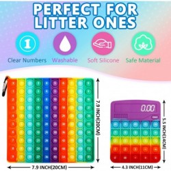 Multiplication Pop It & Fidget Calculator for Kids Poppets Fidgets Learning Toys Math Pop It Board Game Multiplication Table ...