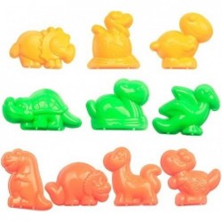 Animal Sand Molds & Tools Kit (36 Pcs) - Works with All Other Play Sand Brands - Includes: 10 Dinosaurs 10 Animals & 12 Beach...