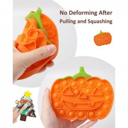 Christmas Pop Push Bubble Fidget Toys its 2 Packs Christmas Tree Pop Halloween Pumpkin Pop Sensory Fidget Toys for Kids and A...