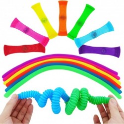 GioesQee 18 pcs Pop Tubes Sensory Fidget Toy for Kids Stress Anxiety Relief Toy Fidget Sensory Toys Pop Tubes Fidget Toy $14....