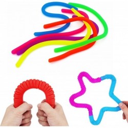 GioesQee 18 pcs Pop Tubes Sensory Fidget Toy for Kids Stress Anxiety Relief Toy Fidget Sensory Toys Pop Tubes Fidget Toy $14....