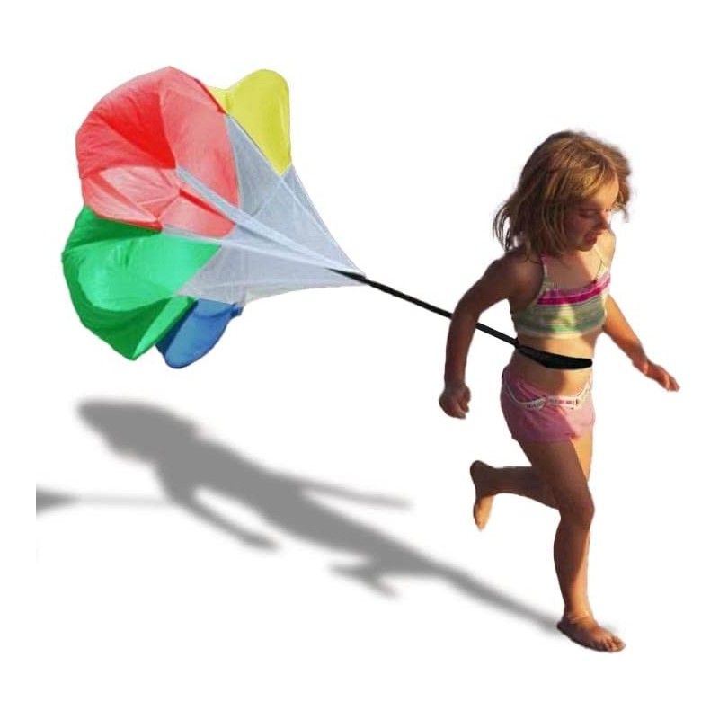 Children Speed Training Resistance Parachute Outdoor Kids Parachute Enhance Children Communication Ability Physical Training ...