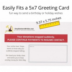 17 Prank Envelopes - Witty Pranks for Adults Funny Envelope for Birthday & Holiday Card. April Fools Day Practical Jokes by M...