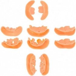 10pcs/Set Funny Rubber Fake Teeth Vampire Denture Ugly Gag False Teeth Buck Tooth Prank Trick Props Jokes Toy for Halloween C...