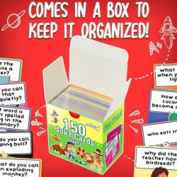 150 Joke Cards for Kids Vol.3 - Lunch box Notes for Kids - Inspirational Motivational Cards for Children - Jokes and Puns for...