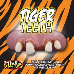 Tiger Teeth Every Smile is Exotic! $17.90 Gags & Practical Joke Toys