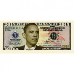 Set of 5 - Barack Obama 2015 Commemorative Dollar Bill $14.79 Gags & Practical Joke Toys