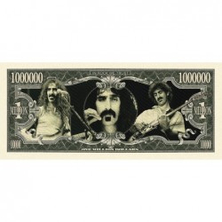 Frank Zappa Million Dollar Bills - Pack of 100 - Collectible Novelty Million Dollar Bills - Best Gift for Zappa Fans $42.33 G...