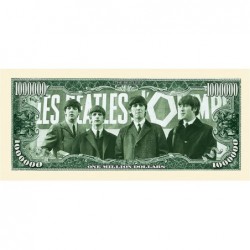 George Harrison Million Dollar Bill in Currency Protector - Best Gift for Beatles Fans $14.21 Gags & Practical Joke Toys