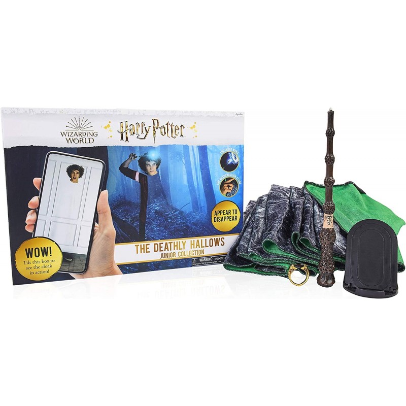 Wow! Stuff Collection The Deathly Hallows Junior Collection - Invisibility Cloak Elder Wand and Resurrection Stone Harry Pott...