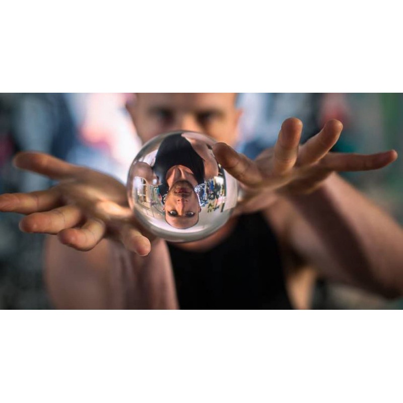 Clear Acrylic Contact Juggling Ball - 2.75" - 70mm $40.48 Juggling Sets