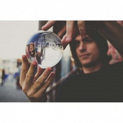 Clear Acrylic Contact Juggling Ball - 2.75" - 70mm $40.48 Juggling Sets