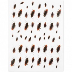 Removable Cockroach Stickers for Pranks (4 Sheets) $17.35 Kids' Drawing & Writing Boards