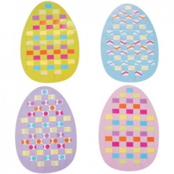 Easter Egg Weaving Mat Kit - Makes 24 - Crafts for Kids and Fun Home Activities $20.67 Kids' Drawing & Writing Boards