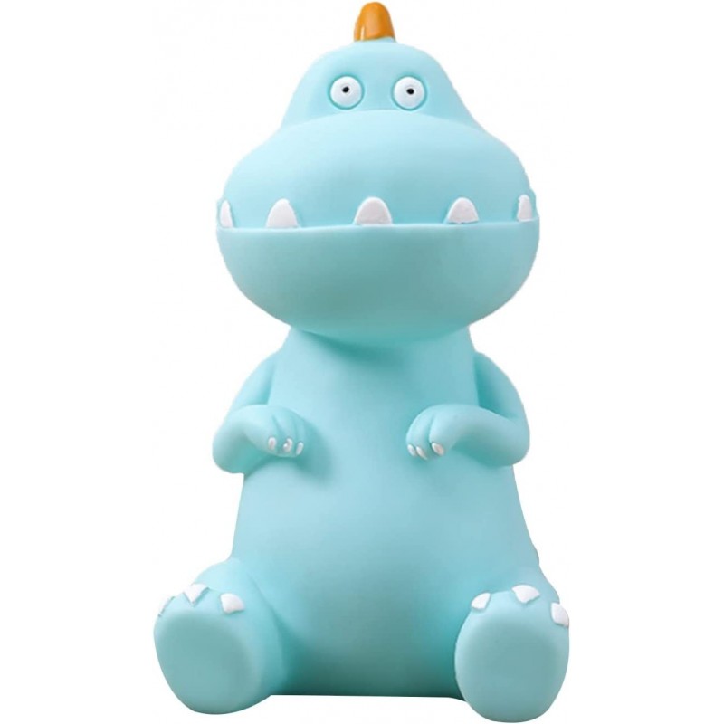 Dinosaur Money Bank Kids Coin Bank Cute Animal Dinosaur Latex Large Capacity Money Banks with Opening Best Christmas Birthday...