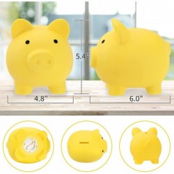 Unbreakable Plastic Money Bank Plastic Shatterproof Money Bank Toy Gift Savings Jar. Medium Size Piggy Banks Girls and BoysPr...