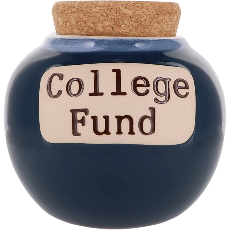 College Fund Piggy Bank College Money Bank Candy Jar Graduation Gifts $48.41 Kids' Money Banks