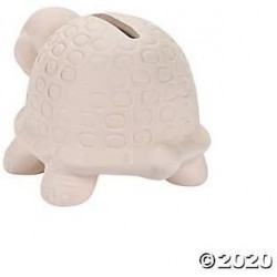 Do It Yourself Ceramic Turtle Banks-1Dz - Crafts for Kids and Fun Home Activities $66.93 Kids' Money Banks