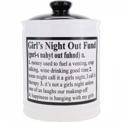 Girls Night Out Fund Piggy Bank Candy Jar Friend Gifts Sister Gifts $48.20 Kids' Money Banks