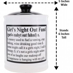 Girls Night Out Fund Piggy Bank Candy Jar Friend Gifts Sister Gifts $48.20 Kids' Money Banks