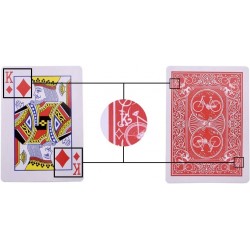 Marked Stripper Deck Playing Cards Poker Magic Tricks Close-up Street Illusion Gimmick Mentalism Kid Child Puzzle Toy Magic C...