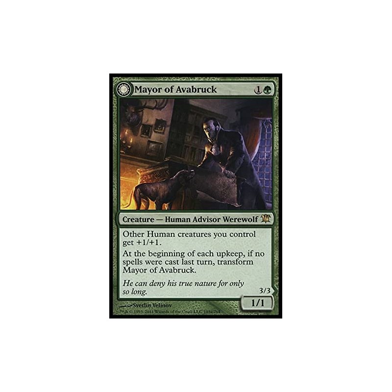 Mayor of Avabruck (193) Innistrad ISD Green ISD193 $17.26 Magic Kits & Accessories