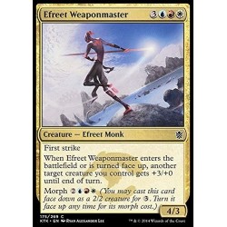 Efreet Weaponmaster (175/269) - Khans of Tarkir - Foil $11.88 Magic Kits & Accessories