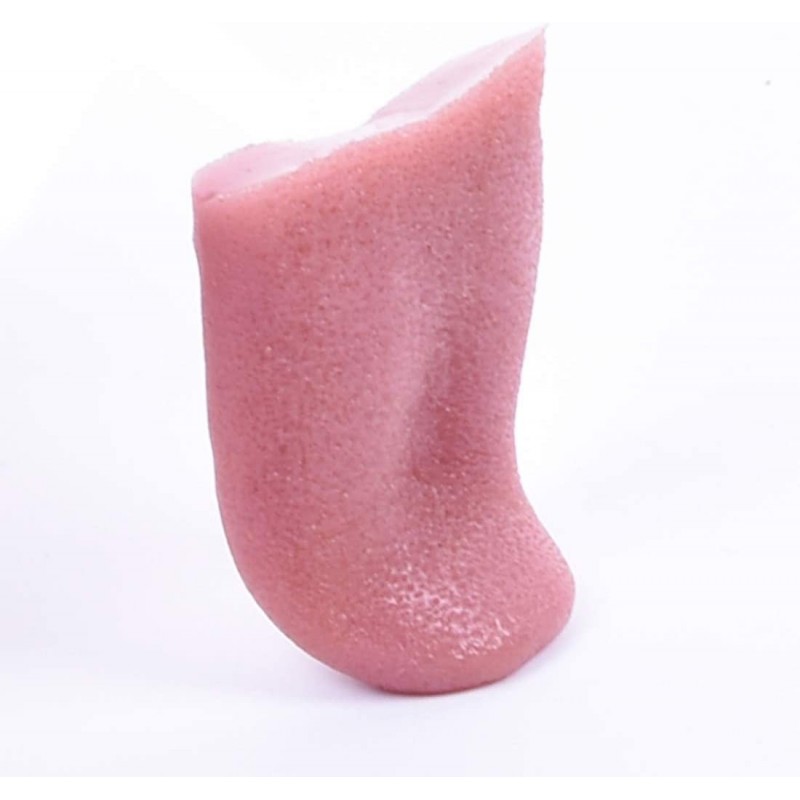 2 Pcs Horrible Stretchable Tongue Realistic Magic Tongue Fake Tongue Specially Function for Halloween /Close-up Terror Magic ...