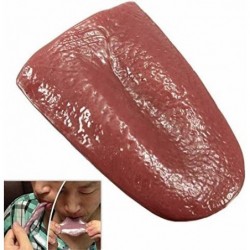 Magician's Fake Tongue Non-Toxic Elastic Novelty Realistic Scary Fun Gimmick Tongue for Magic Trick $16.38 Magic Kits & Acces...