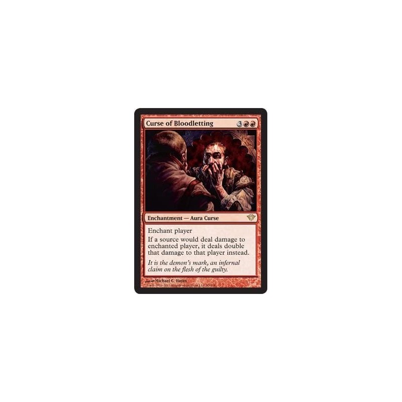 Magic: the Gathering - Curse of Bloodletting (85) - Dark Ascension - Foil $24.35 Magic Kits & Accessories