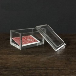 Enjoyer Paragon 3D Magic Tricks Card to Clear Box Magic Cards Close Up Magic Props Mentalism Transparent Box $39.28 Magic Kit...