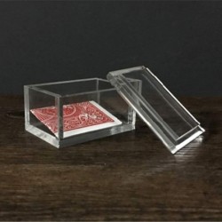 Enjoyer Paragon 3D Magic Tricks Card to Clear Box Magic Cards Close Up Magic Props Mentalism Transparent Box $39.28 Magic Kit...