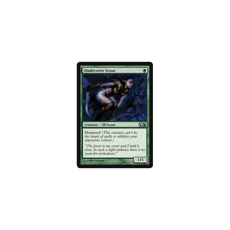 Magic: the Gathering - Gladecover Scout - Magic 2012 - Foil $12.99 Magic Kits & Accessories