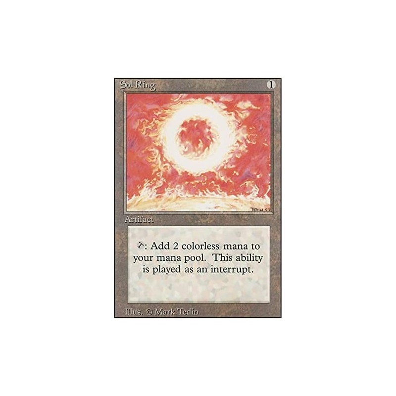 MTG Magic: The Gathering - Sol Ring (274) Revised Edition 3ED 3ED274 $42.46 Magic Kits & Accessories