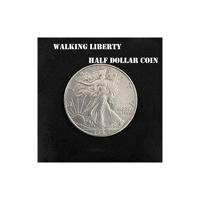 Walking Liberty Half Dollar (Copper) Magic Tricks Magician Coin Appear/Disappear Magic $19.07 Magic Kits & Accessories