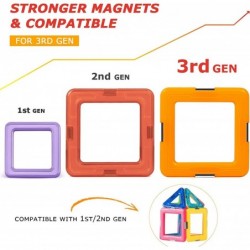 Upgraded Magnetic Blocks Tough Building Tiles STEM Toys for 3+ Year Old Boys and Girls Learning by Playing Games for Toddlers...