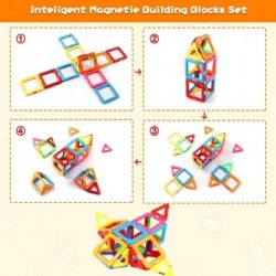 Upgraded Magnetic Blocks Tough Building Tiles STEM Toys for 3+ Year Old Boys and Girls Learning by Playing Games for Toddlers...