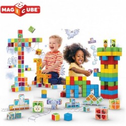 Magnetic Toys | Magnets for Kids | STEM-endorsed Educational Building Cube Set for Creativity & Learning Fun | Swiss-Made | A...