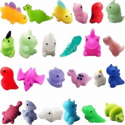 24PCS Mochi Squishy Toys Kawaii Squishies Dinosaur with Storage Box Mini Squishies Pack Fidget Toys for Kids Party Favors Bir...