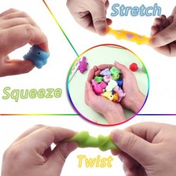 24PCS Mochi Squishy Toys Kawaii Squishies Dinosaur with Storage Box Mini Squishies Pack Fidget Toys for Kids Party Favors Bir...