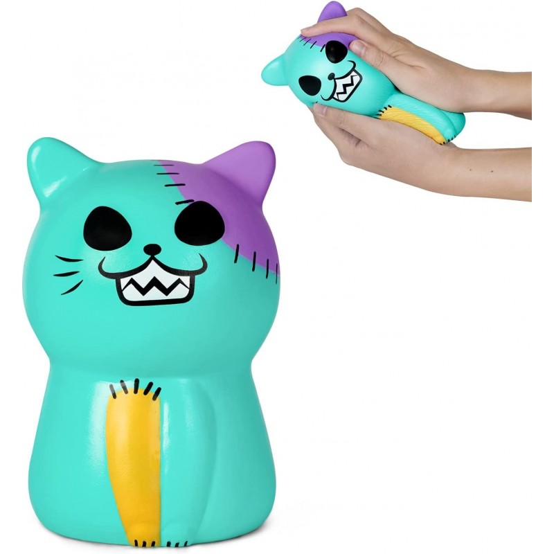 Jumbo Slow Rising Squishy Toys 6.9 Inch Cat Animal Squishy Toys Kawaii for Kids Party Favors Stress Relief Toys Soft Squeeze ...