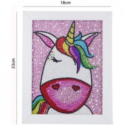 Unicorn Diamond Painting Kits for Kids Diamond Art for Kids with Frame Diamond Art Kits for Kids Beginner 18x23cm $18.05 Kids...