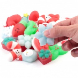 Funimore 36 PCS Christmas Squishy Toys Kawaii Mochi Squishies Cute Things Party Favors for Kids Christmas Theme Stress Relief...